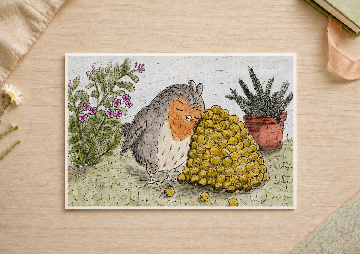 Treasure the Little Comforts - Print
